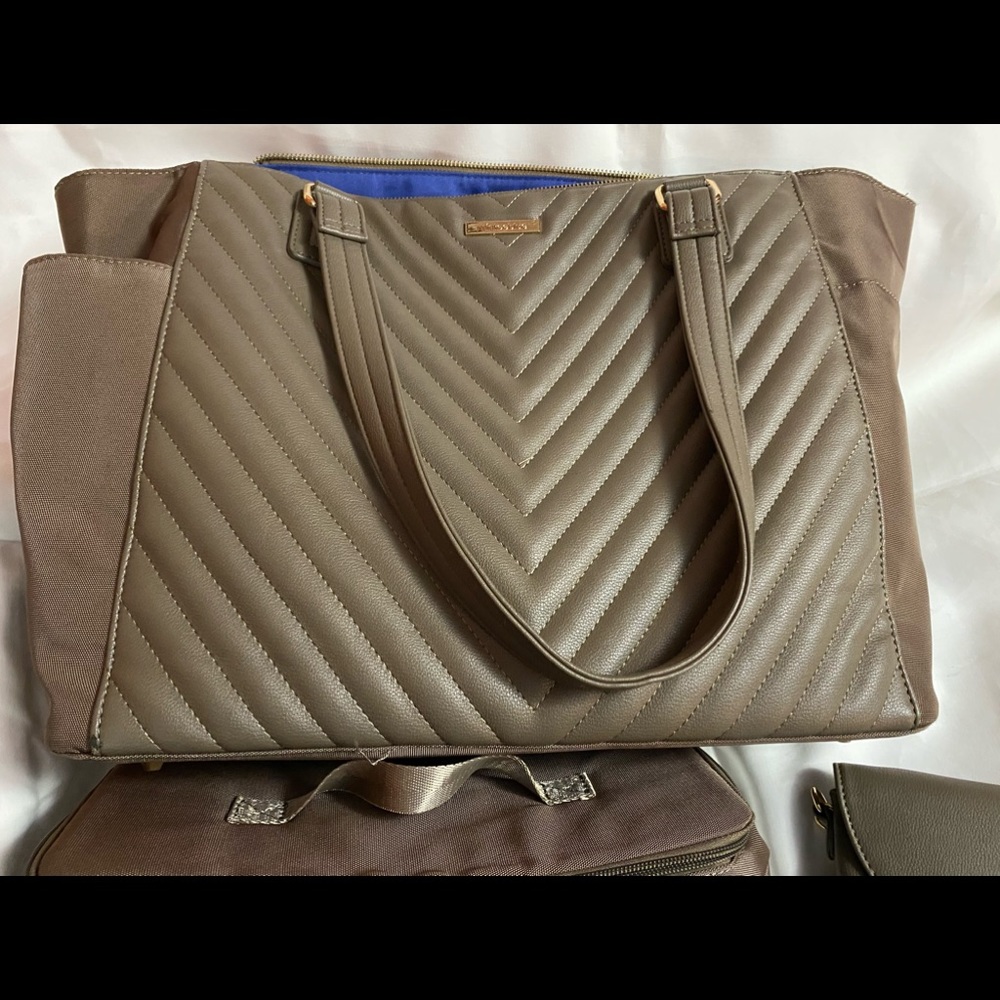 Minkeeblue Ella Tote, Taupe
